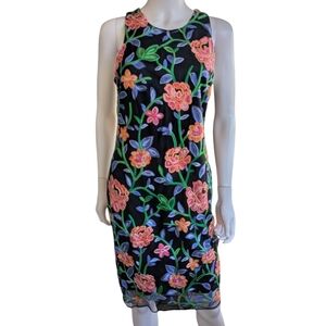 Alexia Admor Gypsy Garden Floral Embroidered Dress